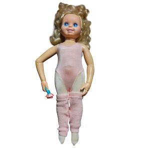 Vintage 1989 Tyco My Pretty Ballerina Doll 15" Dances Balletcore Untested